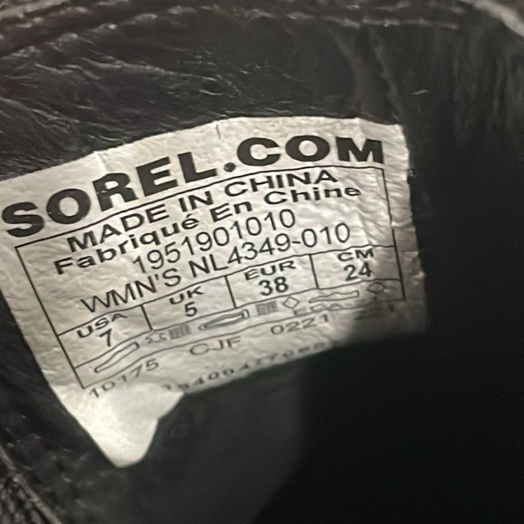 Sorel Brex Chelsea Booties Anniversary Exclusive Limited Edition size 7 - Picture 5 of 8